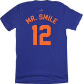 Francisco Lindor “Mr. Smile” Caricature Shirsey